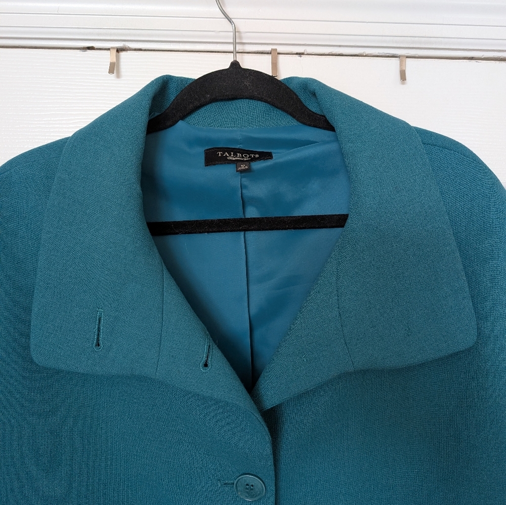 Talbots Button Down Blazer Jacket - image 2